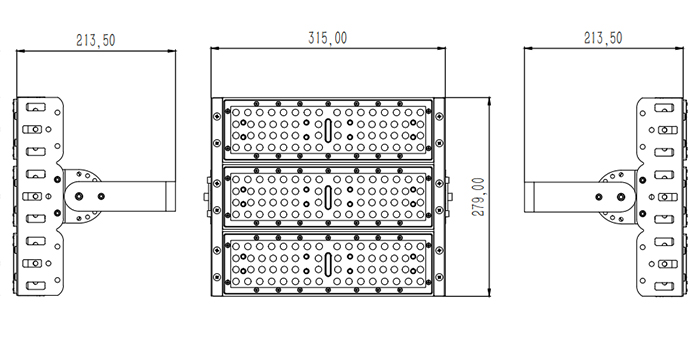 (QDLED-SD-150W)LEDģMͶҎߴD